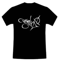 Image 3 of "Mimek One" Original Logo Tee (Black, White)