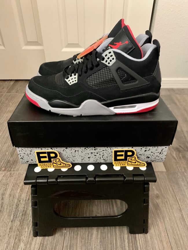 Jordan 4 top bred fit