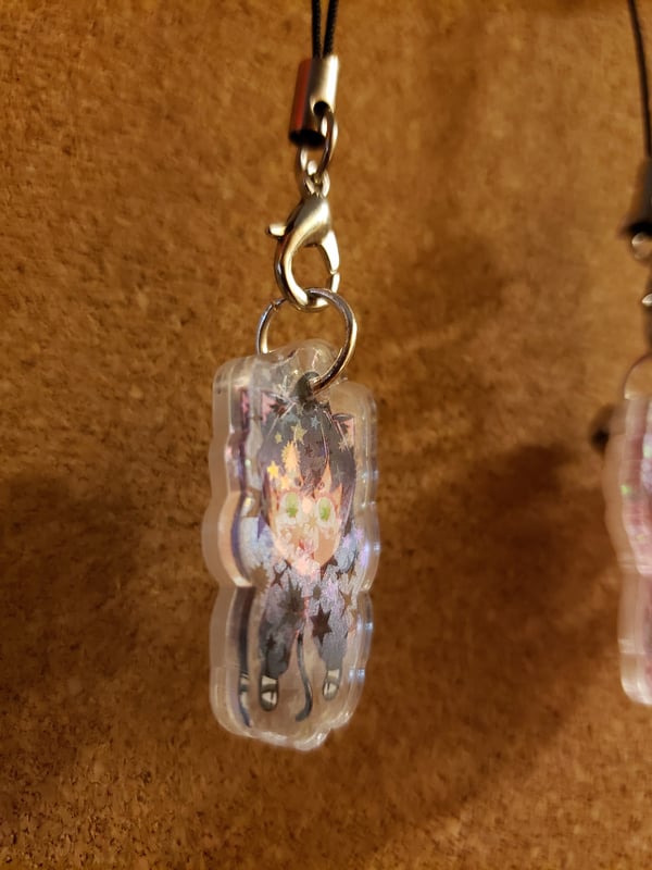 Image of Demon slayer Holographic Charms