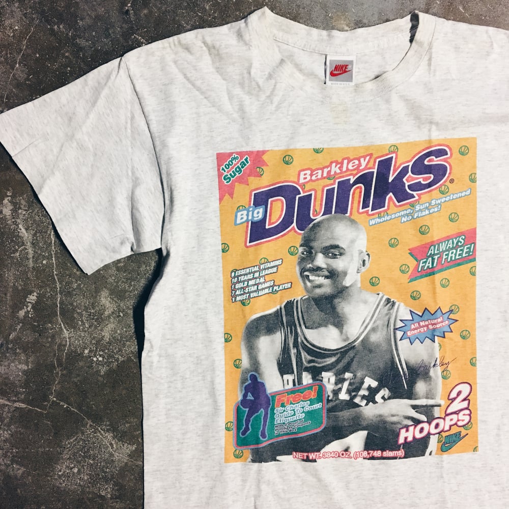 Image of Original Early 90’s Nike Barkley “Big Dunks” Tee.