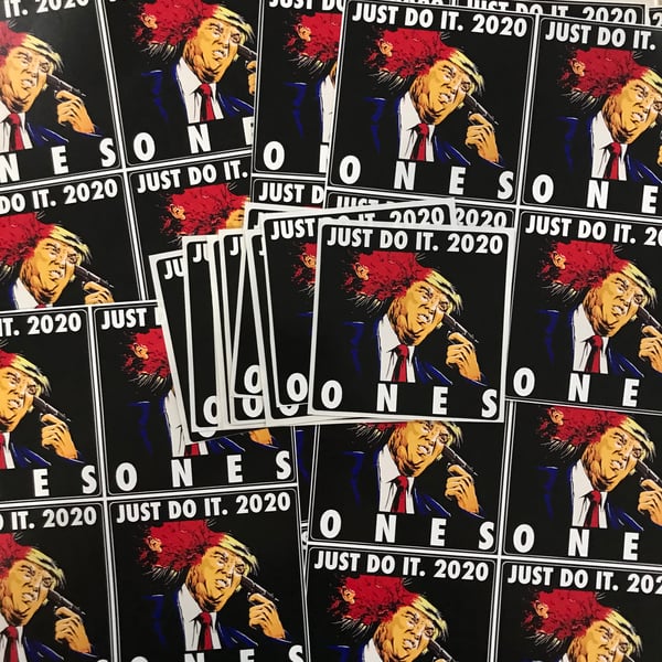 Image of GLOCK THE VOTE  sticker pack.