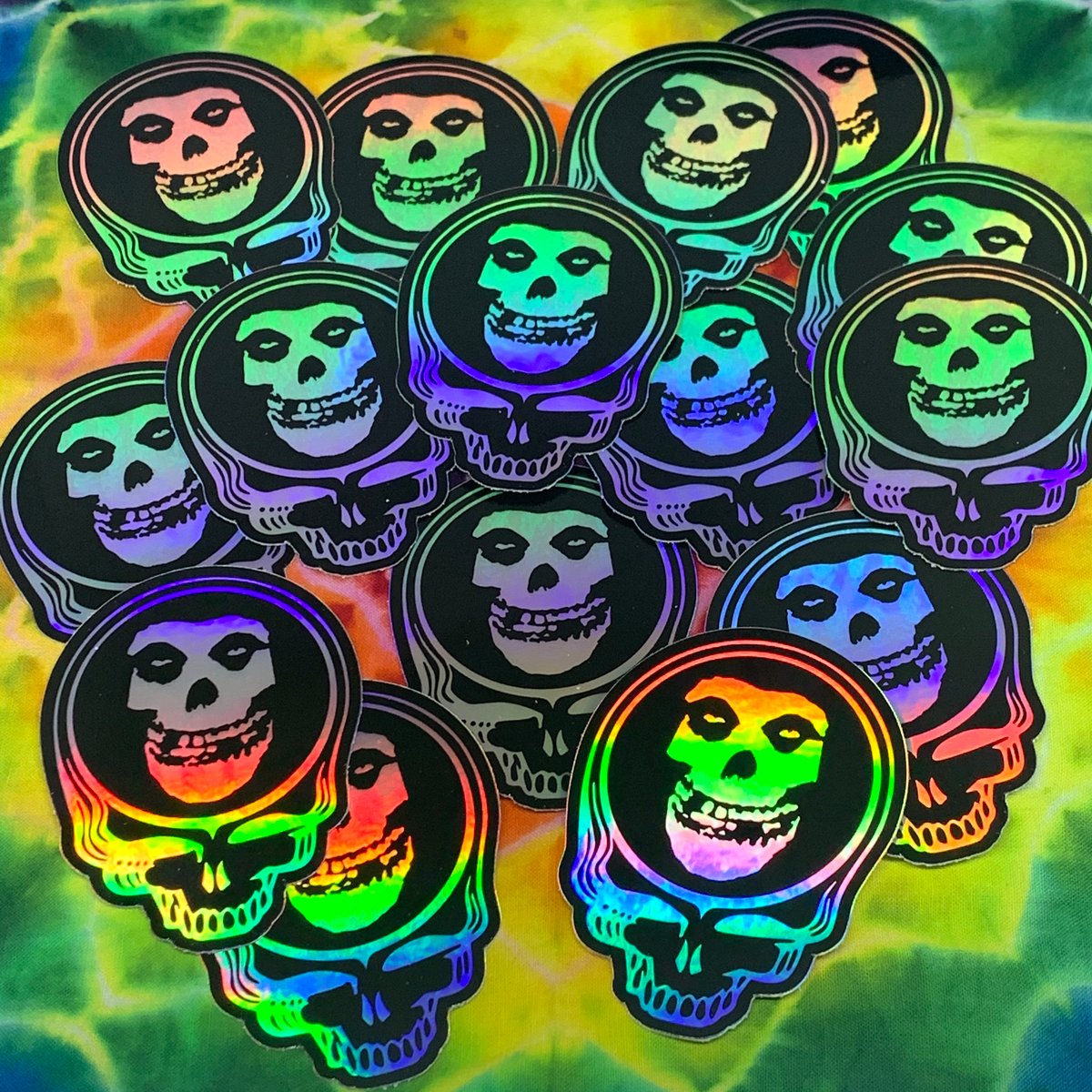 Misfits Holographic Stickers! | :)