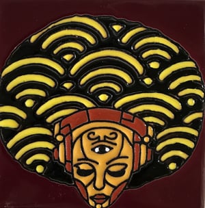 Image of Afro Consciousness Coaster Tile
