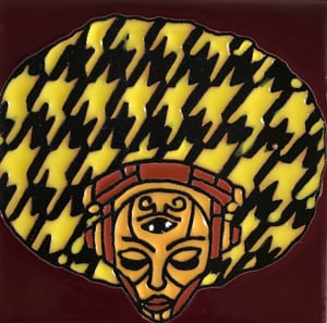 Image of Afro Konscious Coaster Tile