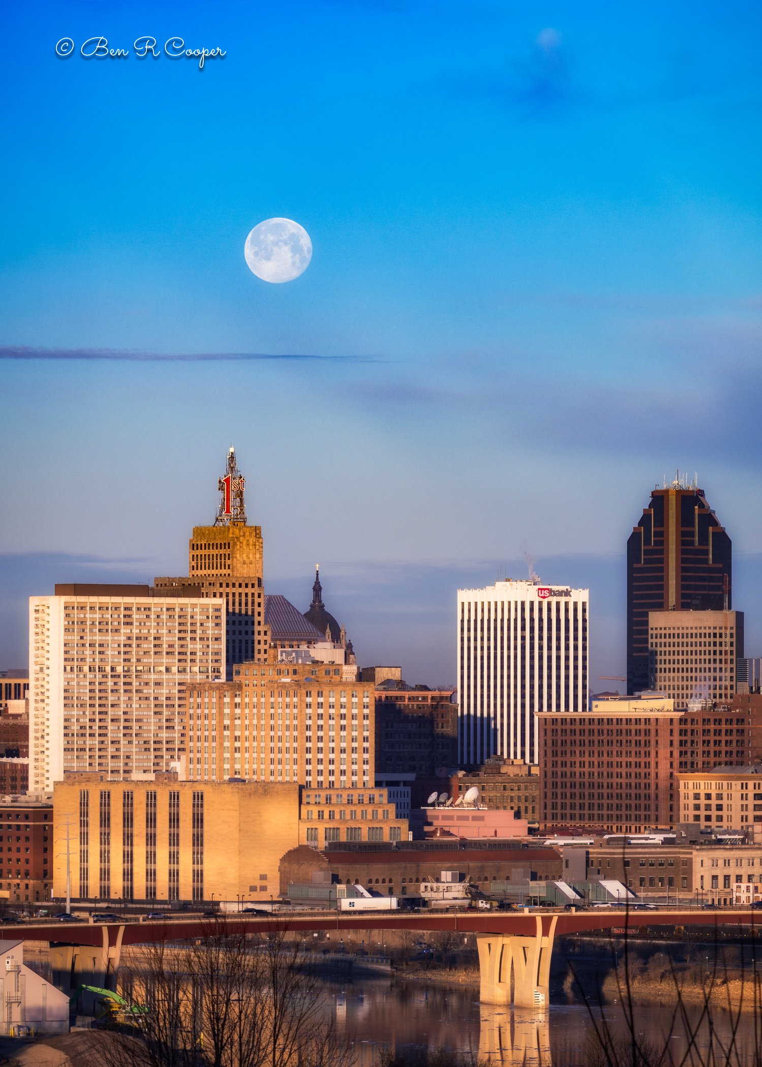 Saint Paul Super Moon