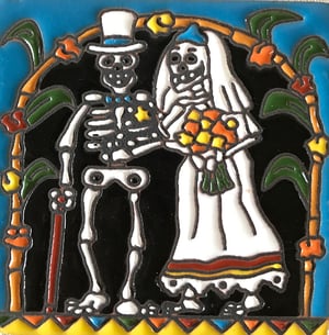 Image of Wedding Day Coaster Tile