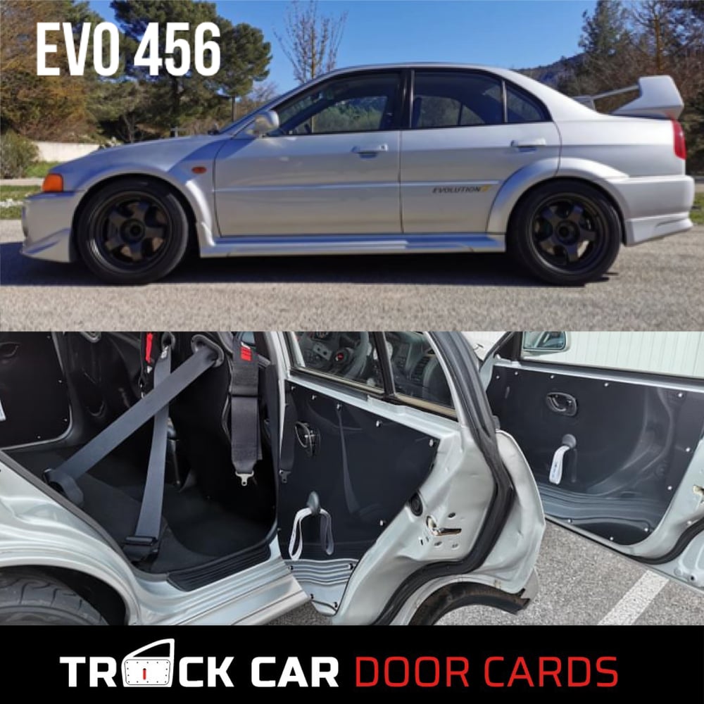 Image of Mitsubishi Evo 4/5/6/ Rally / Track Car Door Cards