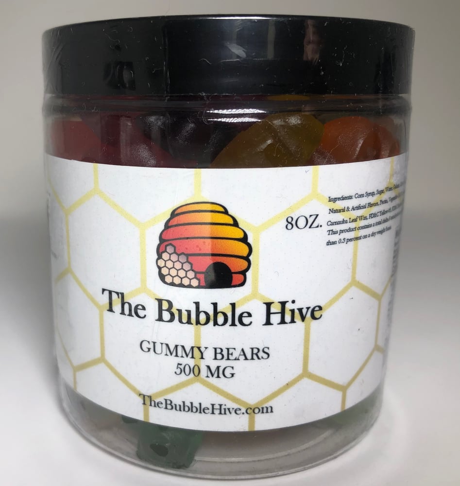 Image of 500 MG CBD Gummy Bears (8oz)
