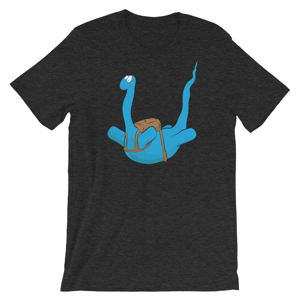 Anyway here's a long neck one skydiving. 