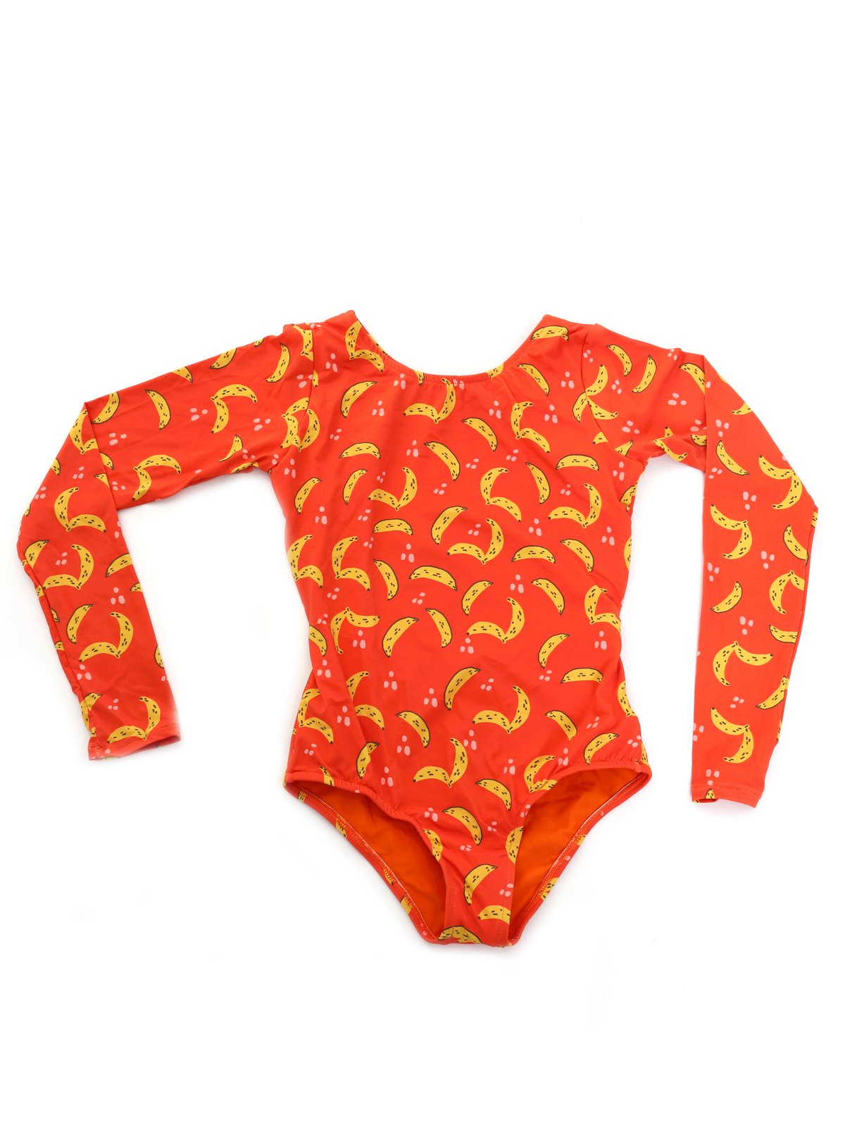 Image of One Piece Swimsuit - Orange/Bananas