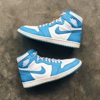 Image 1 of Original 2015 Nike Air Jordan 1 “UNC”.