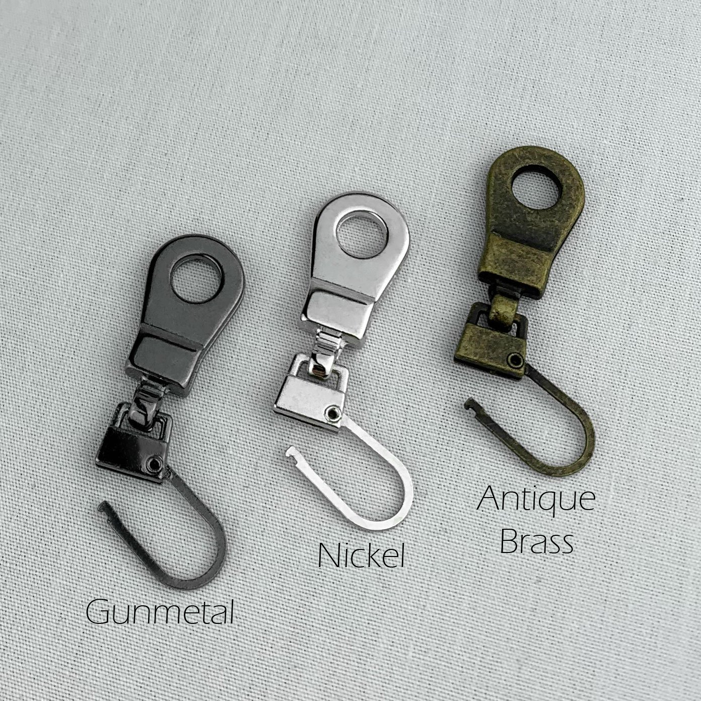 zipper pulls for purses