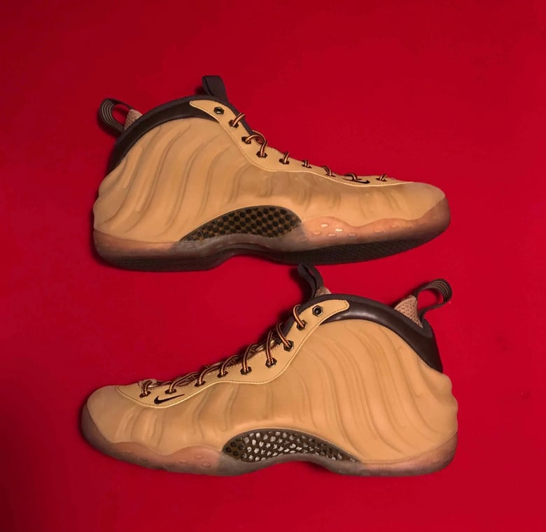 Image of Nike Air Foamposite “Wheat”
