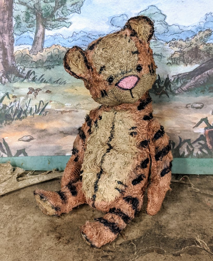 Image of Classic vintage style Tigger the toy tiger by whendis bears