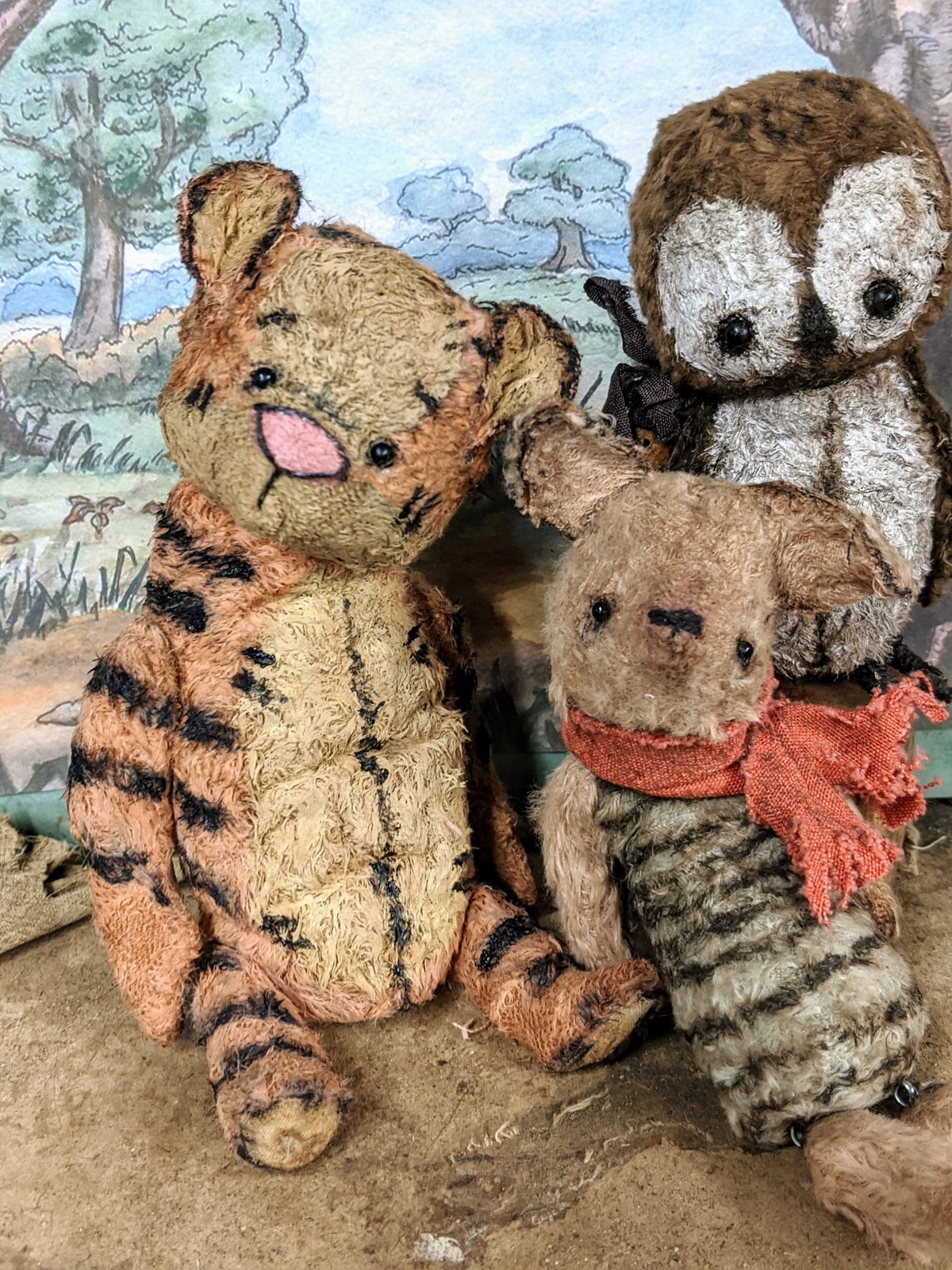 old tigger stuffed animal