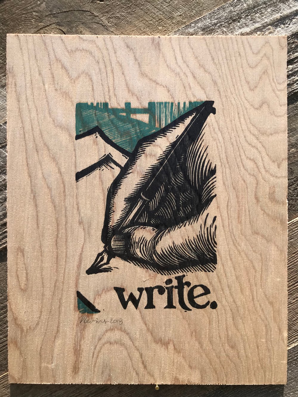 Wooden Write!
