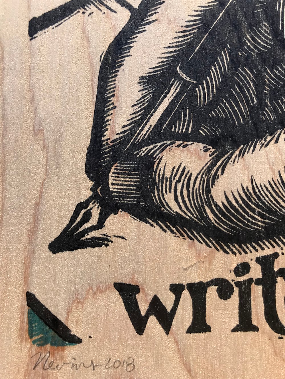Wooden Write!
