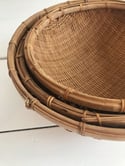 Vintage Woven Fruit Bowl - Small
