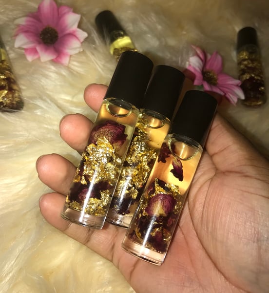 Image of Tropical Rose & Gold Lip Oil