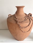 Old Clay Necklace Strand 