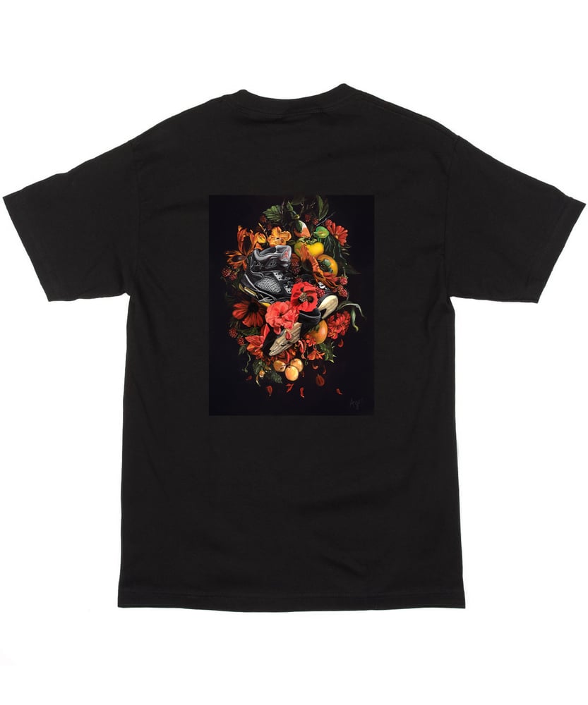 Image of "DOWN IN OLD FLAMES" Short Sleeve T-Shirt