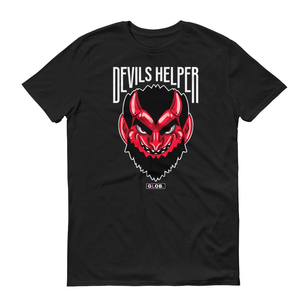 Image of Devils Helper Short-Sleeve T-Shirt - BLACK