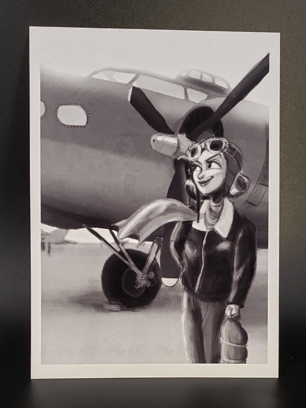 DARKROOM SERIES: WASP Pilot (1943)