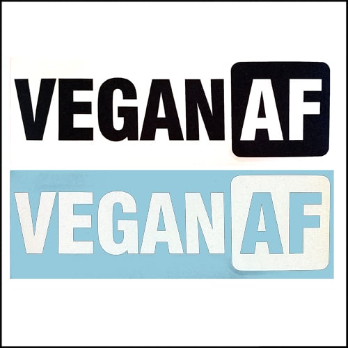 Image of Vegan AF DECAL