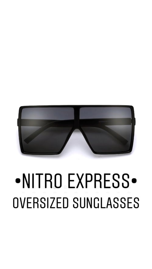 Image of Nitro Express Oversized Sunglasses 