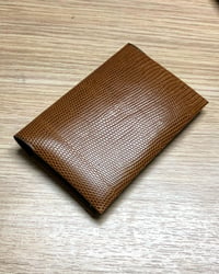 Image 3 of Tan Lizard Seamless Cardholder N°2