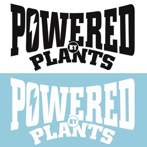 Image of Powered By Plants DECAL