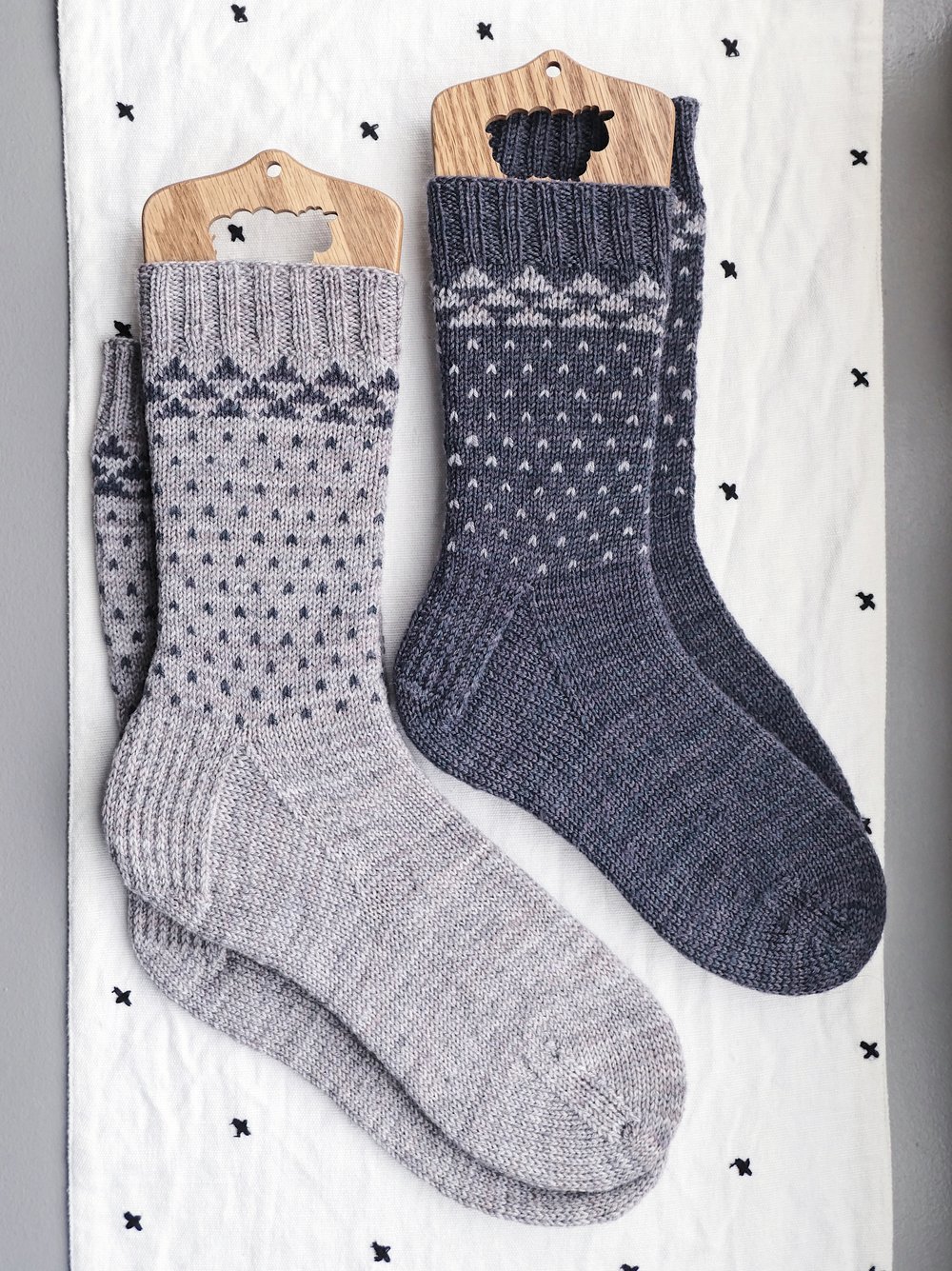 Image of Upplega Sock, Two Sizes (PDF)