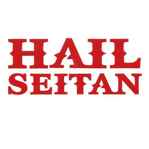 Image of Hail Seitan Too DECAL