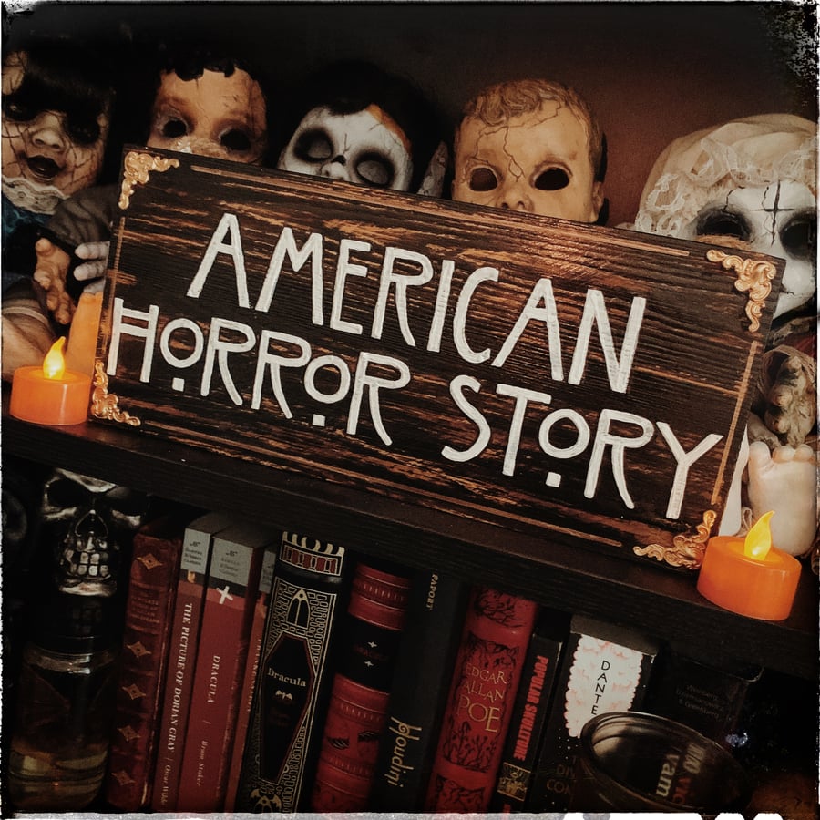 Image of American Horror Story Decor Sign 