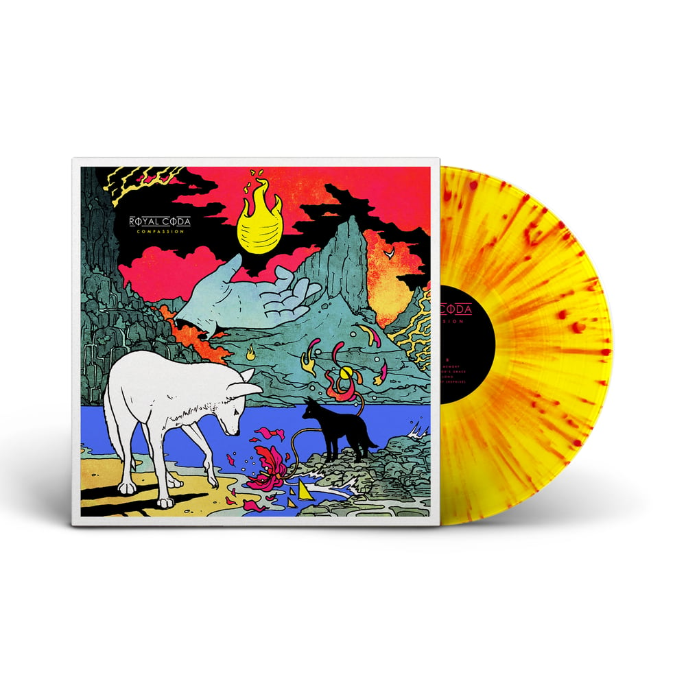 Image of Compassion Blood Red/Yellow Splatter Vinyl