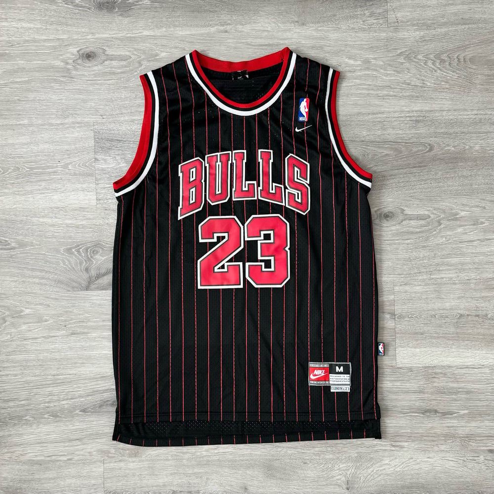 Image of Men's Chicago Bulls Michael Jordan NIKE Black 1996/97 SIZE M
