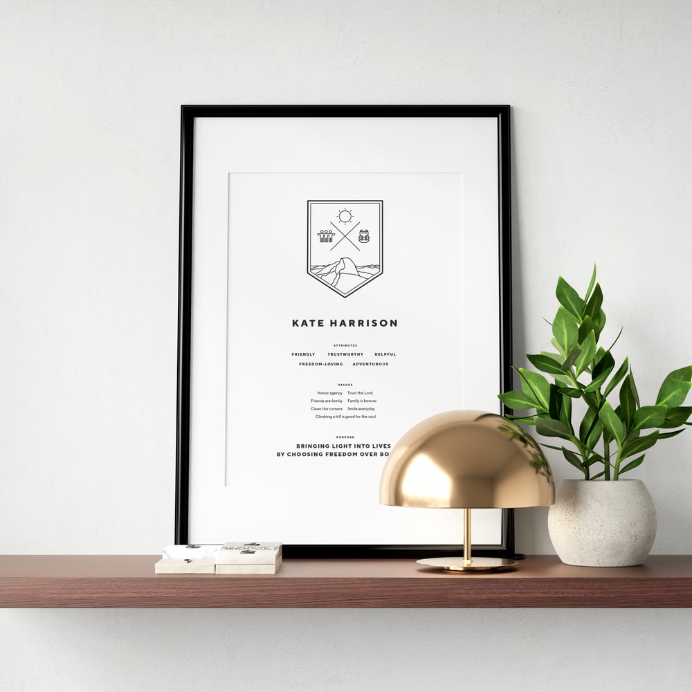 Image of Individual Crest and Purpose Design