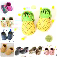 Image 1 of Specialty 4" soles (3-6 months)
