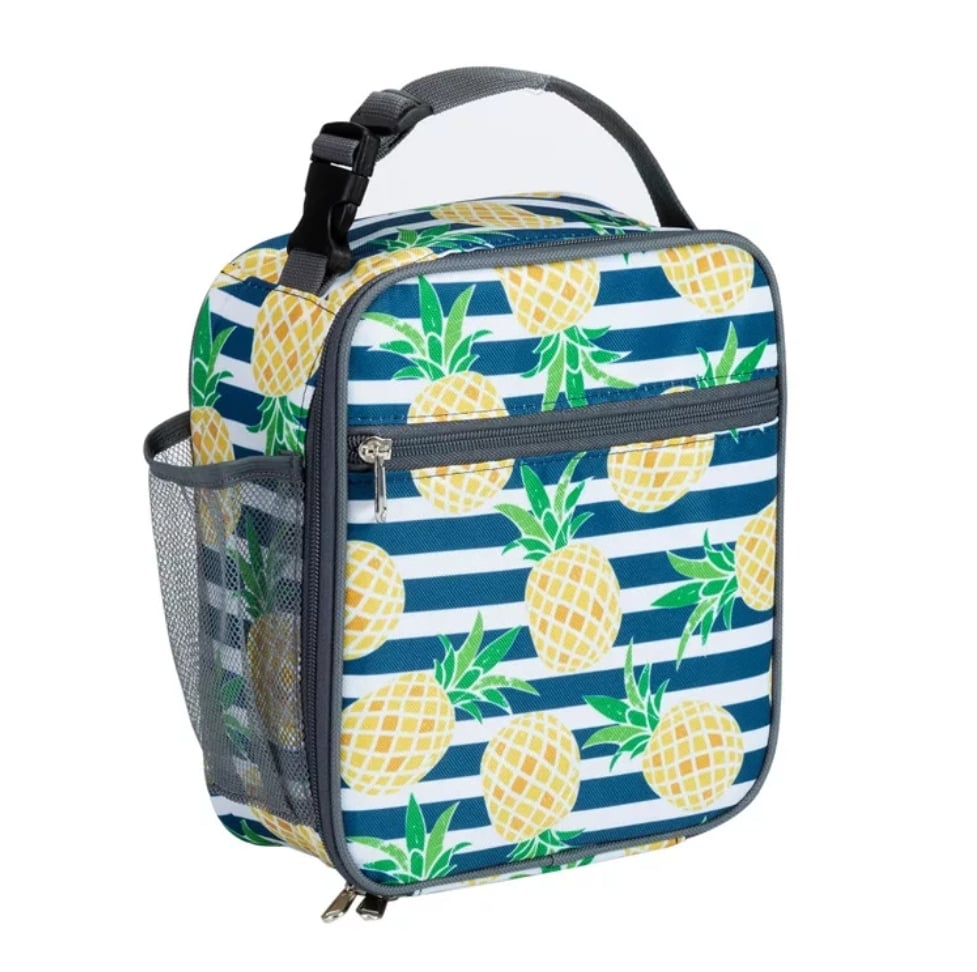 Pineapple backpack shop and lunch box