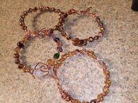 Image 1 of Wire Wrapped Braclets 