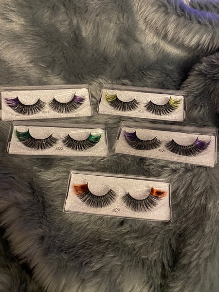 Image of 3D Colored Lashes