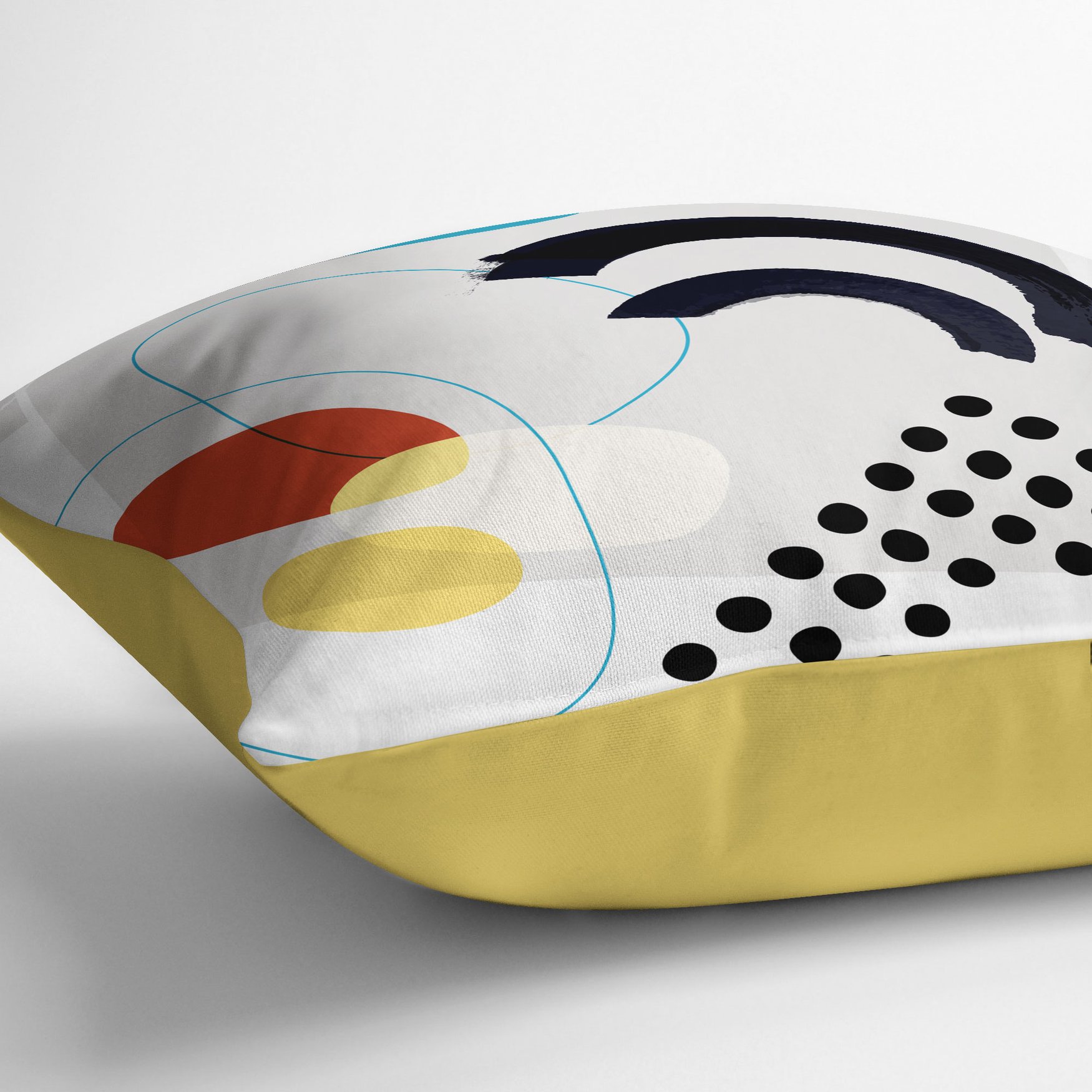 Image of Shape & Hue Square Pillow