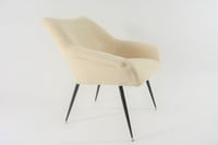 Image 1 of Fauteuils Coquilles Carrée ivoires