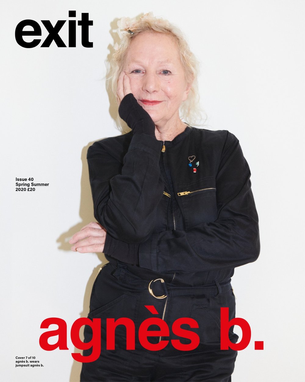 Image of EXIT ARCHIVE ISSUE X AGNES B  ***HARD BACK COVER***