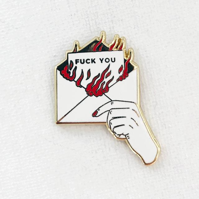 Image of Love Note pin