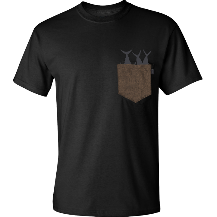 Image of Classic Gunny Pocket Tee (black)