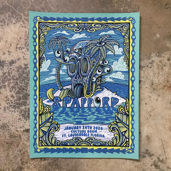 Image of Spafford Ft. Lauderdale Print 1-24-2020