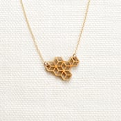 Image of Small Honeycomb Necklace