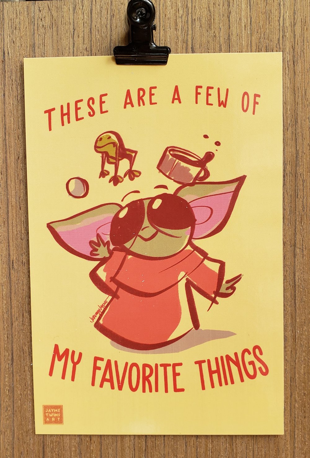 Favorite Things Postcard