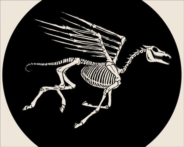 Image of SKULLPHONE - Pegasus (signed print)